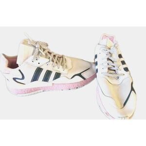 Adidas Original Nite Jogger Woman's 11 FTWhite, True Pink EG7942